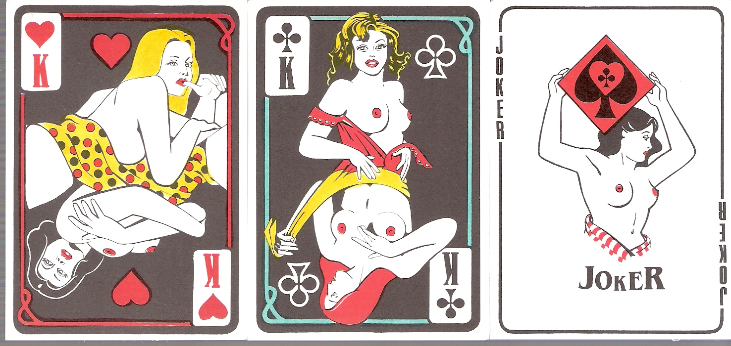 Pin Up, Erotiche - Tarocchi e carte da gioco, Tarot and Playing cards.